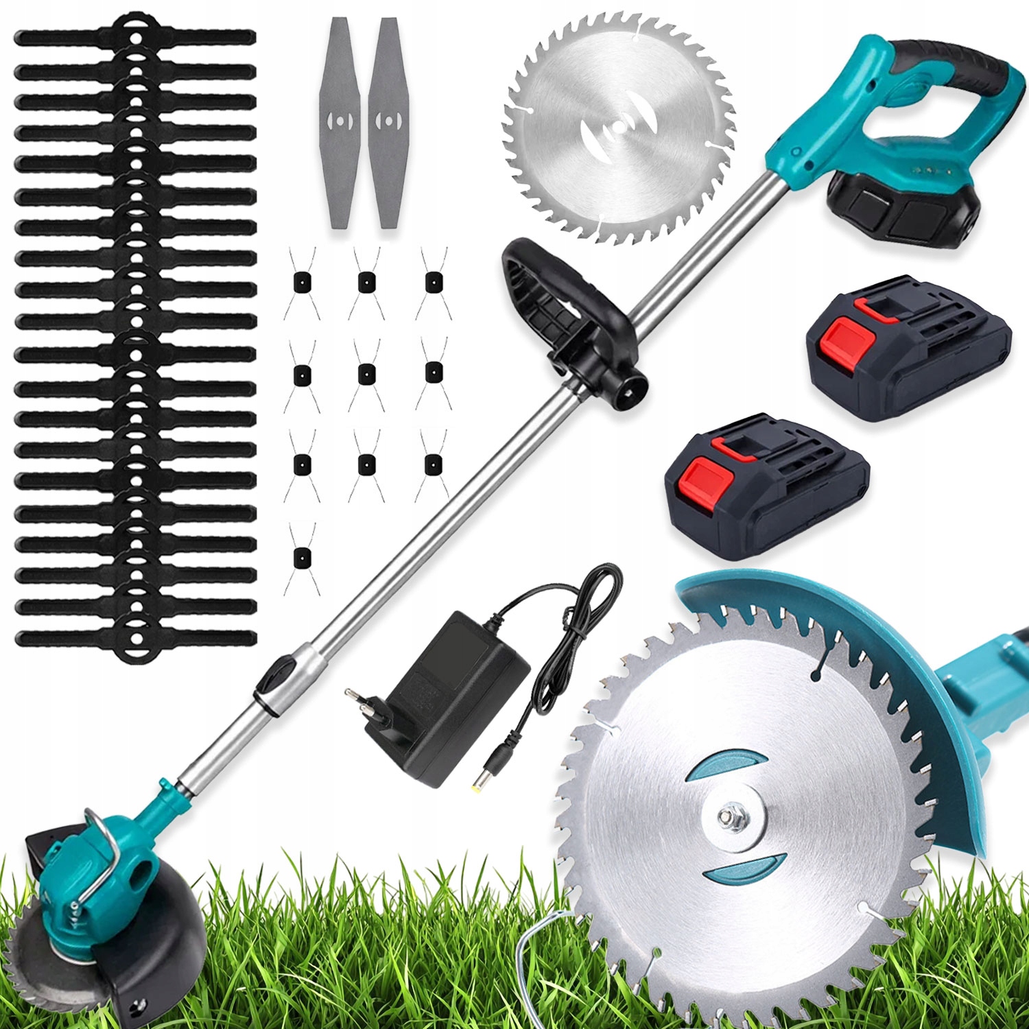 Aku Vyžínač Zahradní Vyžínač 2x Akumulátor