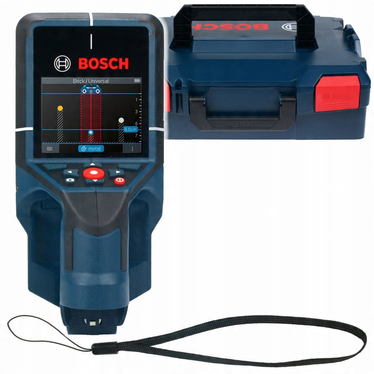 

Wykrywacz Wallscanner D-tect 200 C Bosch Korpus