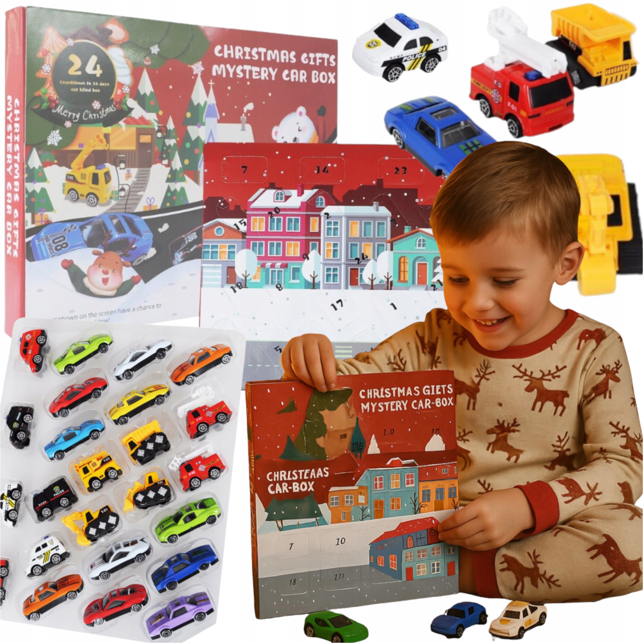 Adventní Kalendář Pro Dítě S Auty Na 24 Dní Štědrý Den 2025