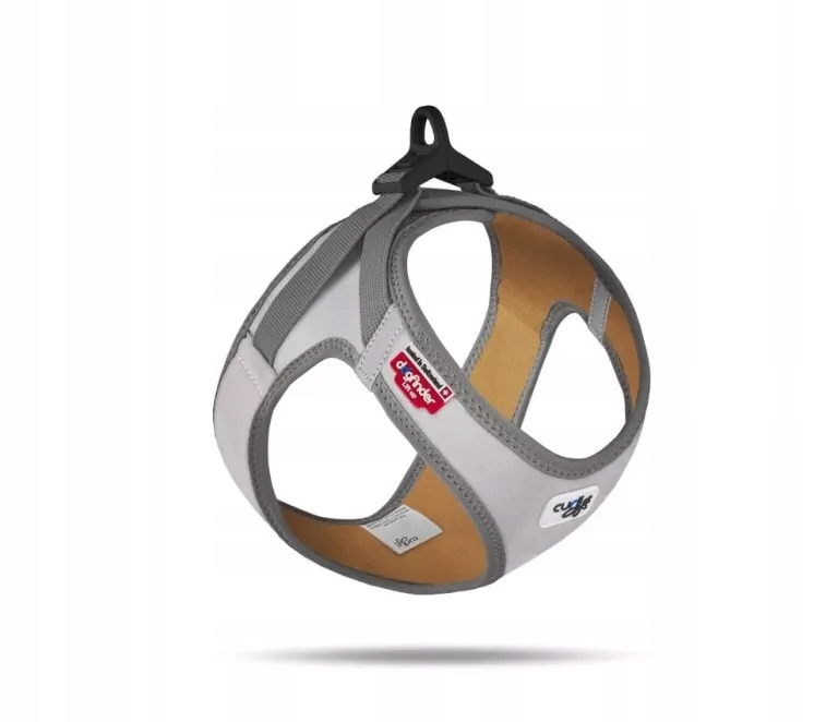 Curli Szelki Dla Psa Glow Reflective Gray 3XS, 1,5-3 Kg