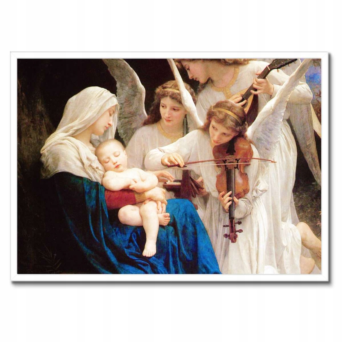 Plakáty v rámu 70x50 Bouguereau Song of Angels