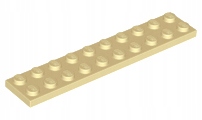 

Lego Płytka 2x10 Tan 3832 Nowa