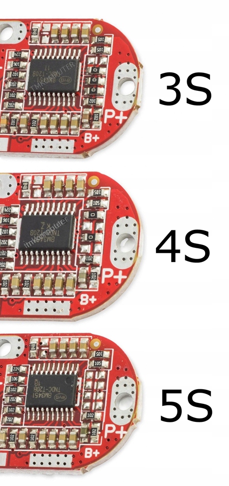 Moduł BMS 5S 25A ogniwa Li-Ion 18650 Kod producenta BMS 5S 25A