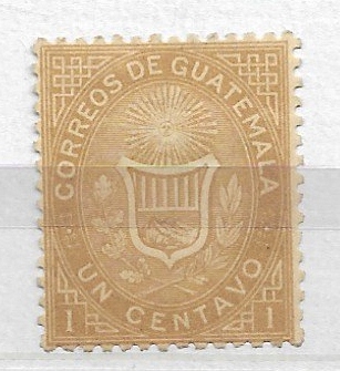 Gwatemala, Mi: GT 1, 1871 rok