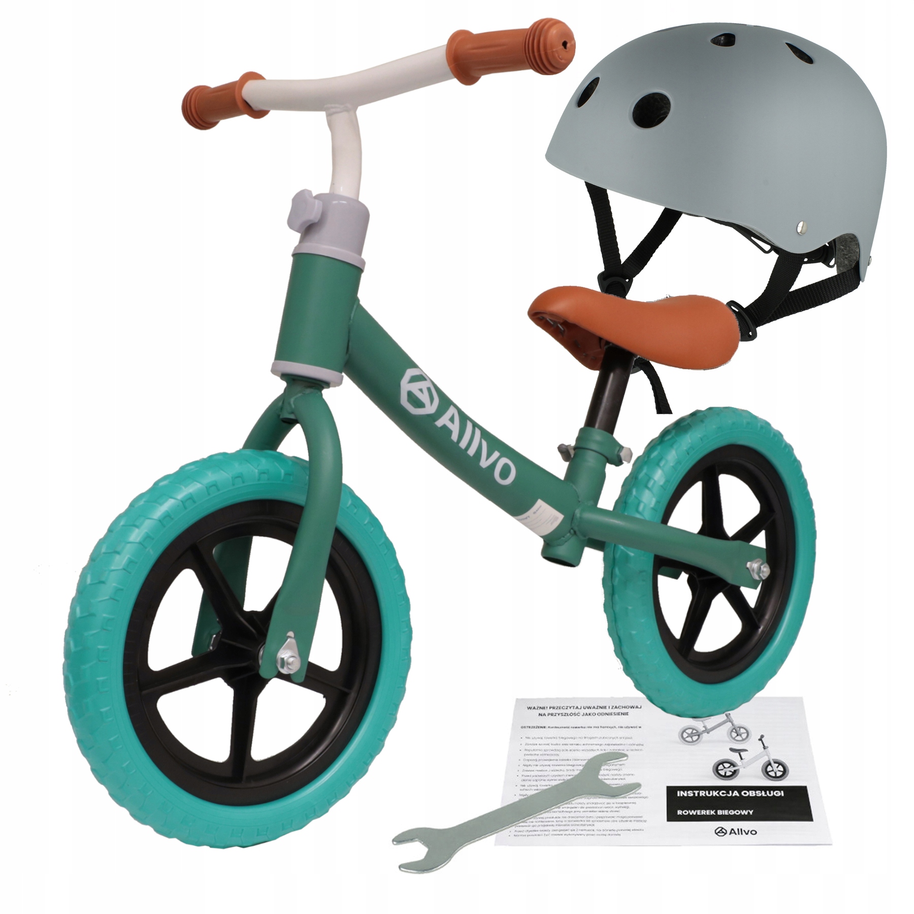 2w1 Rowerek Biegowy Rower Dziecięcy Koła Eva 12 Dla dzieci Regulacja Kask