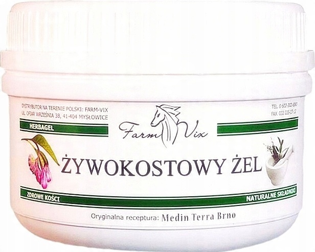 

Żywokostowy Żel 350ml+ Naturalne Składniki FarmVix