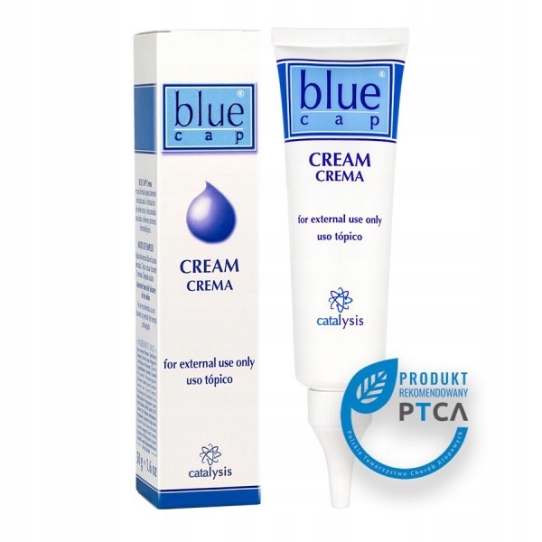 

Blue Cap Krem egzema łuszczyca łojotok łupież 50g