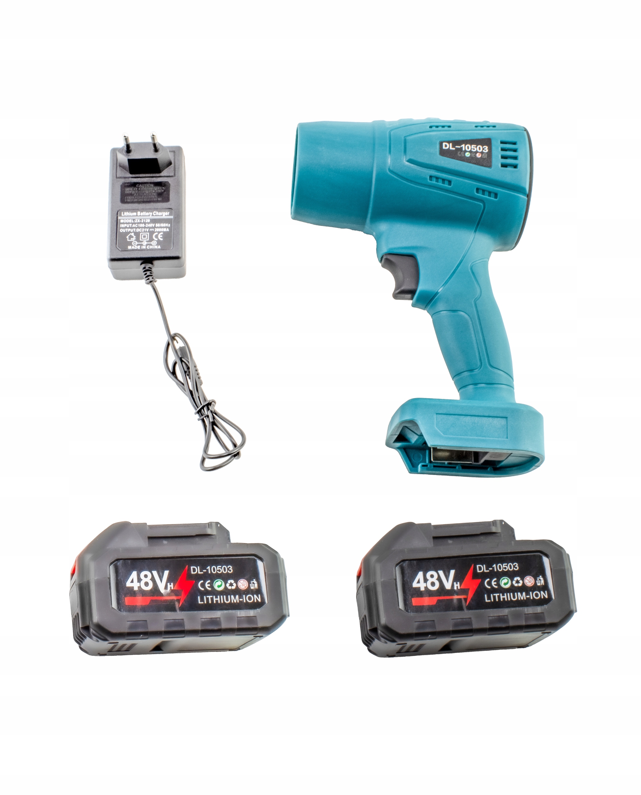 Foukač Jet Fan 1050 W 720 km/h 2xAKU