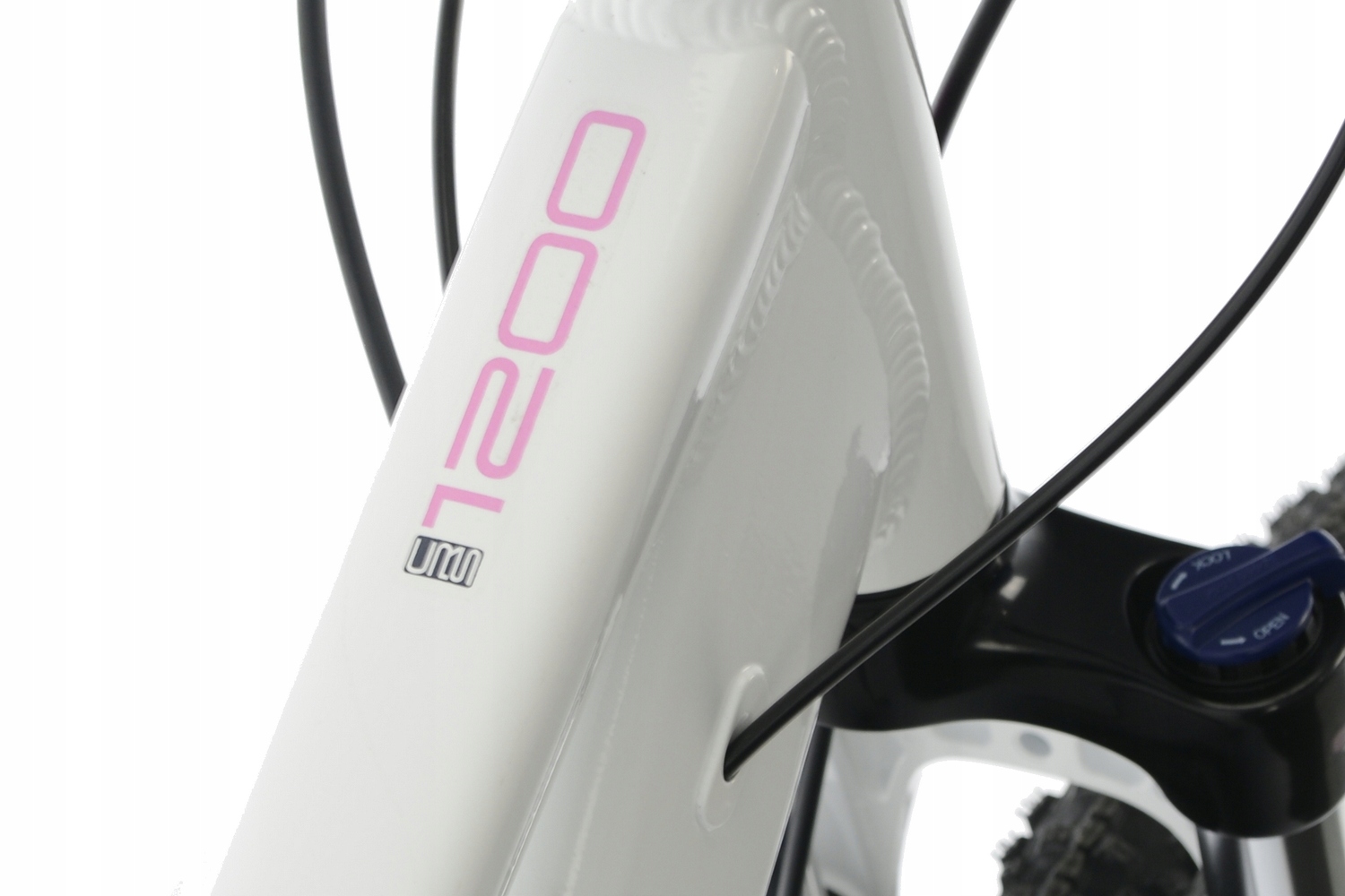 Rower Kands Crossowy 28 Crs 1200 r17' bia-róż ALIVIO HYDRAULIKA r25D Nowość