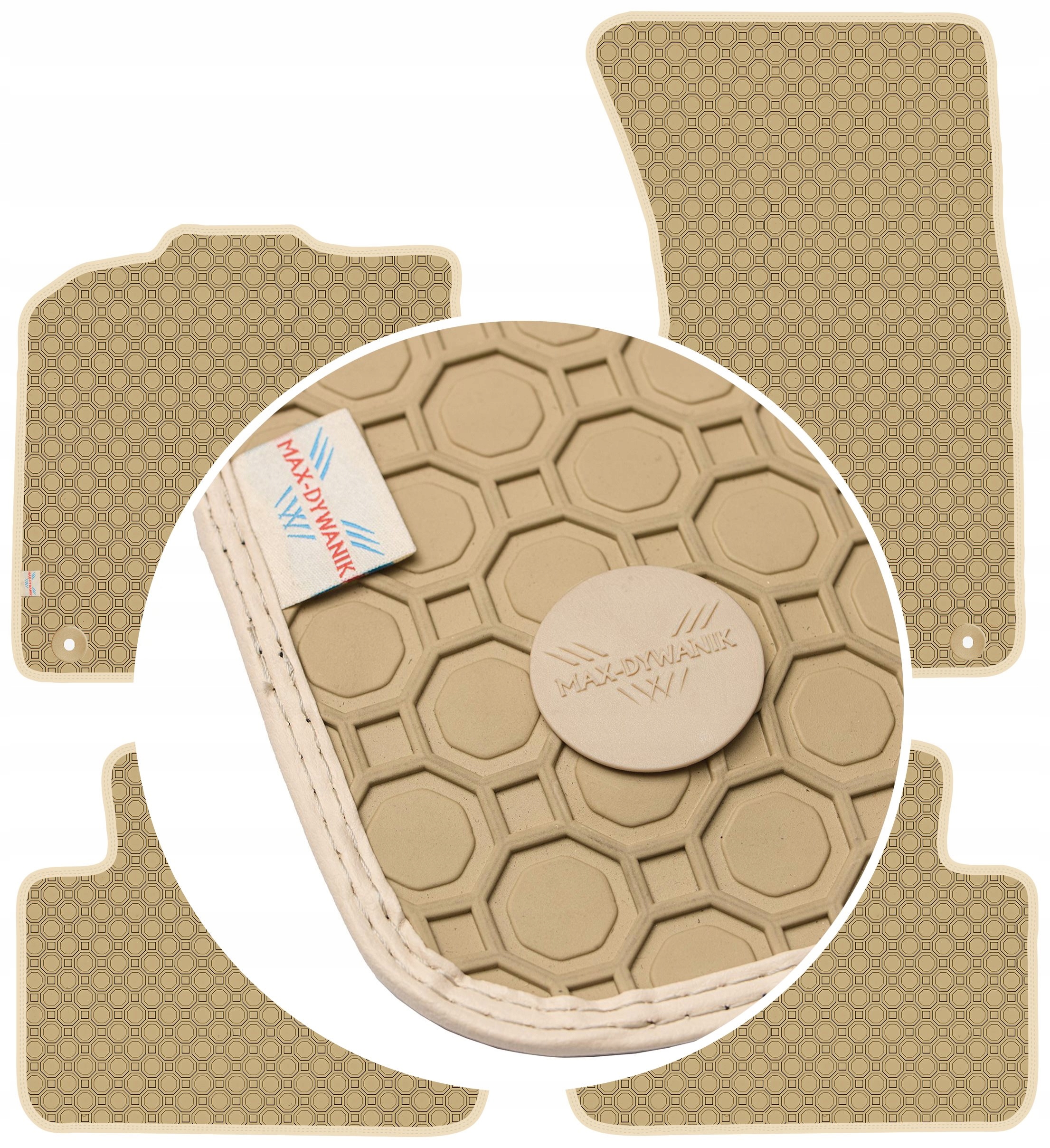 Porsche Macan 2014 Béžové koberčeky