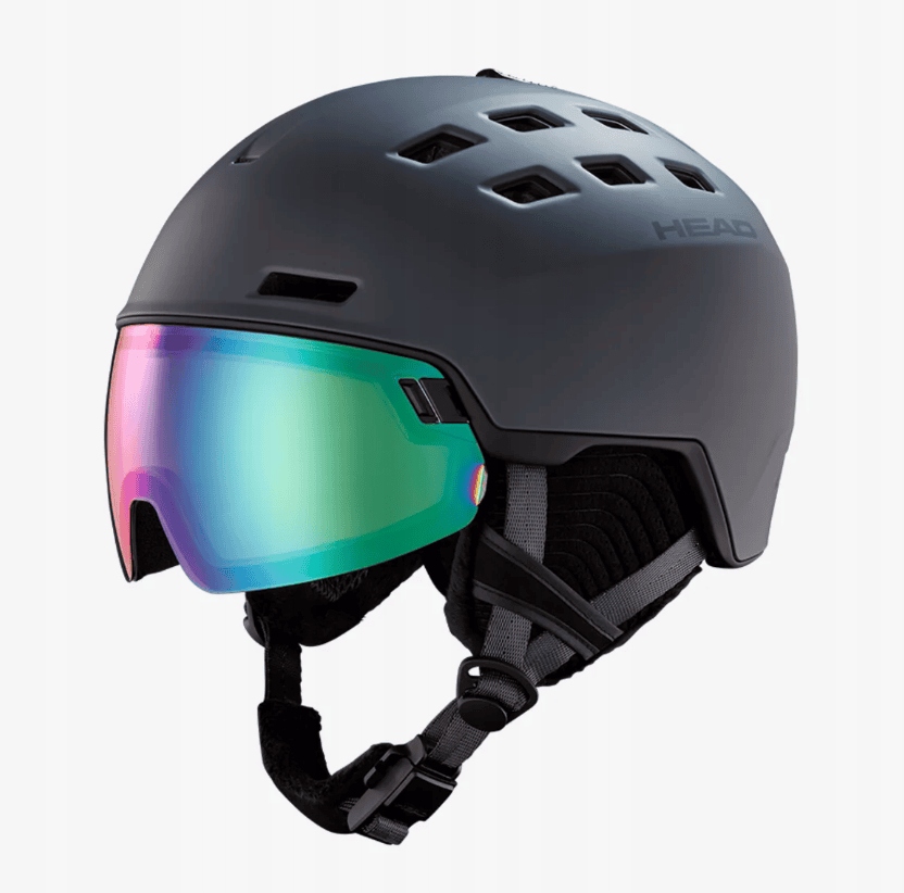 Lyžařská přilba Head Radar Photo anthracite 2024/2025 XL/XXL (60-63 cm)