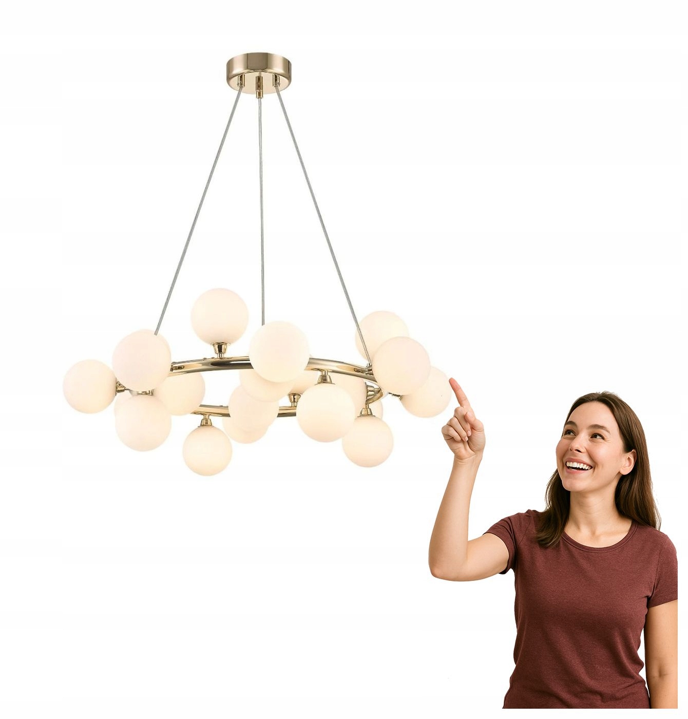 Závěsná lampa Bobo P0462-20C-F7AA Zuma Line