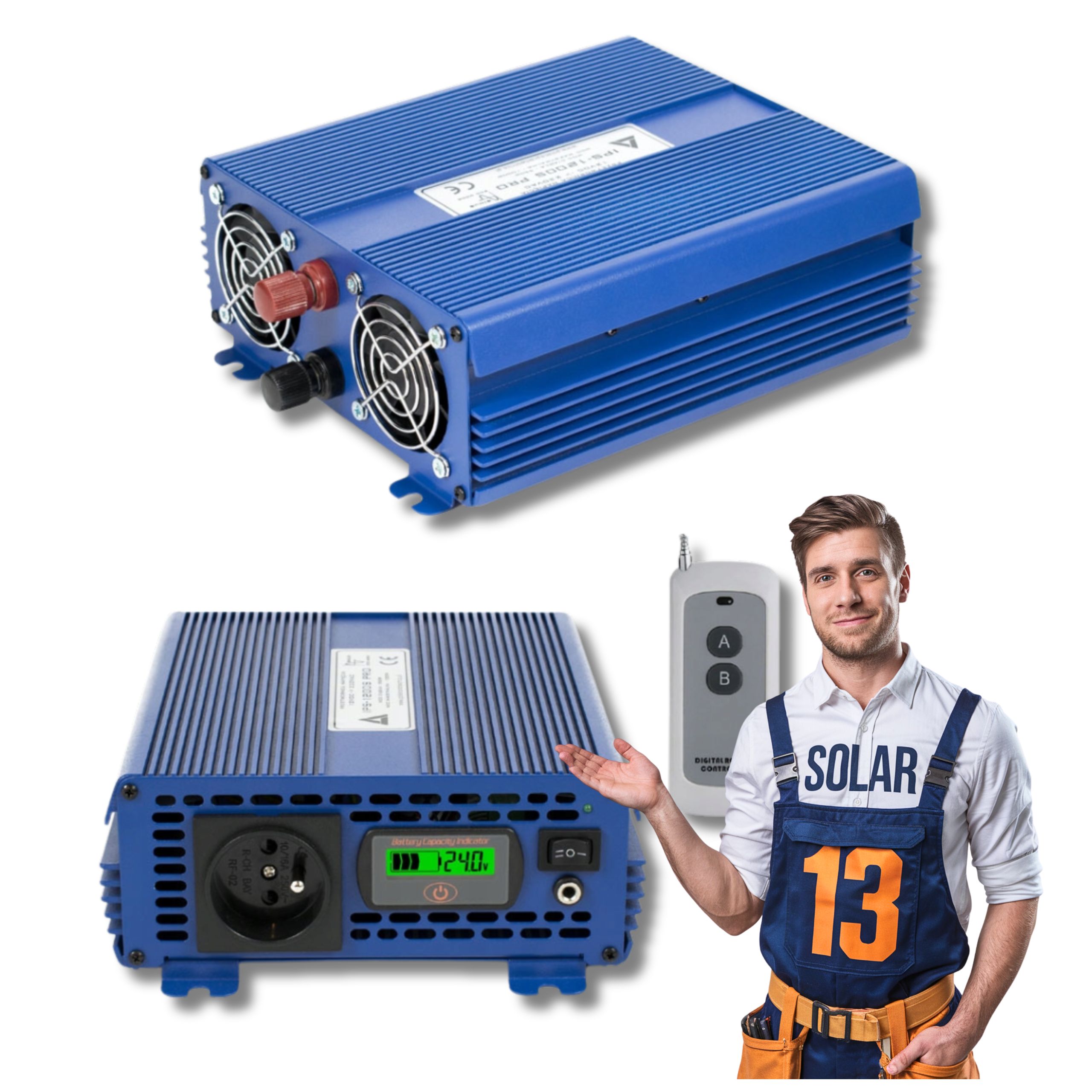 Azo Menič napätia 24V Sinus IPS-1200S Pro