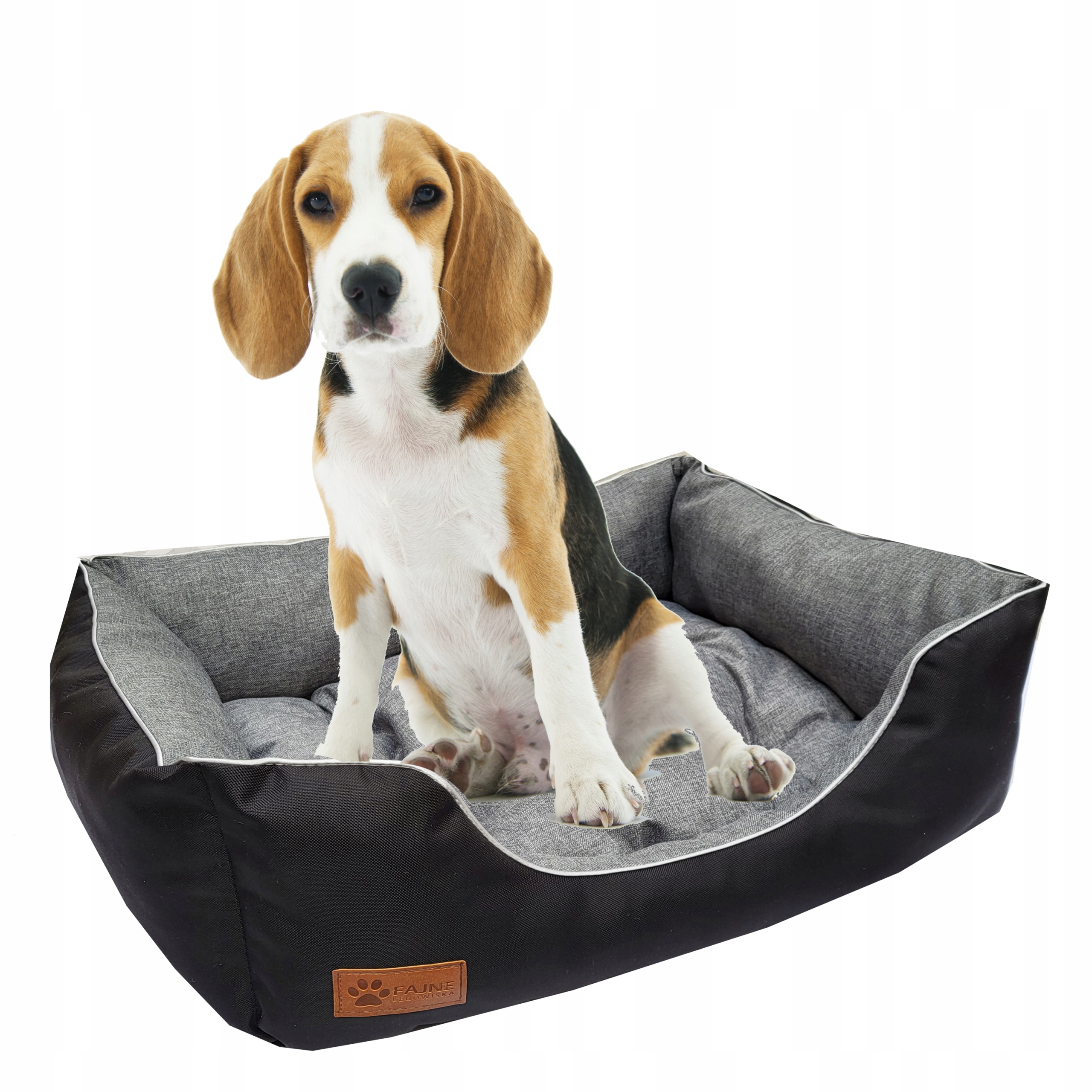 Levně Pelíšek pro středního psa s polštářem 80x70, postel potah Voděodolná