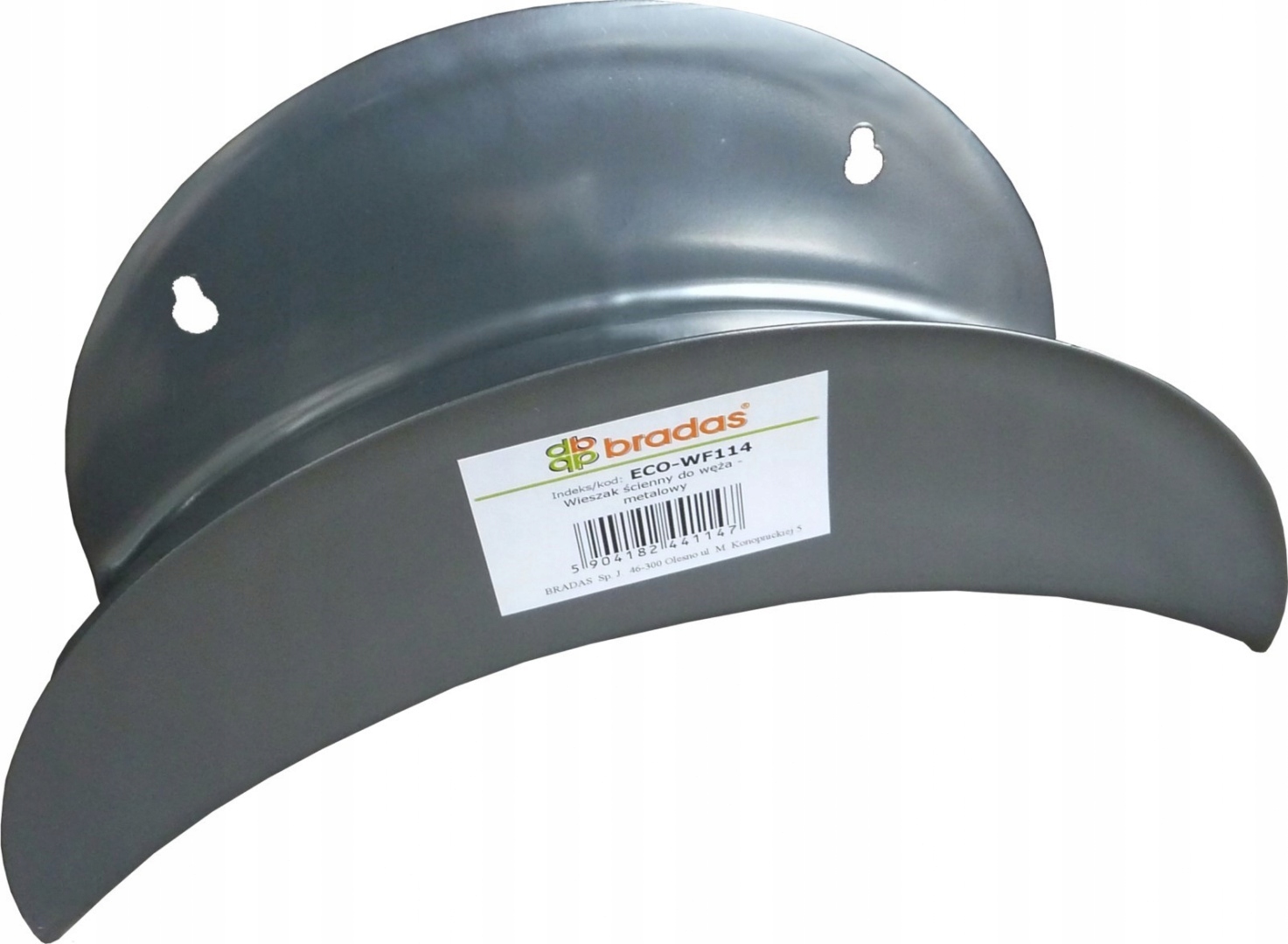 

Uchwyt na wąż ogrodowy metalowy ścienny Bradas