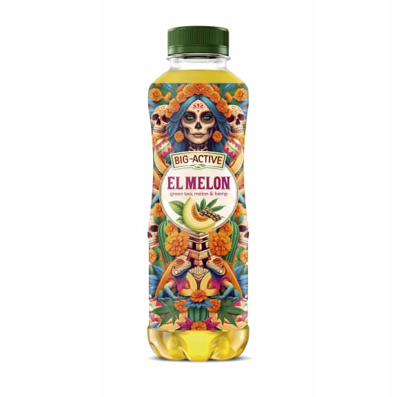 Levně Big Active Ovocný čajový nápoj s melounovou příchutí a extraktem z