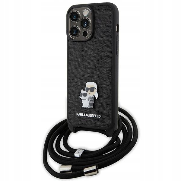 Karl Lagerfeld KLHCP15XSAKCPSK iPhone 15 Pro Max 6.7" hardcase czarny/black