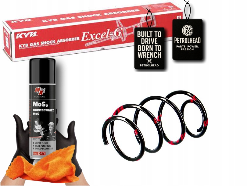 Pružina Zavěšení Přední L/p Hyundai IX35 Kia Sport #Petrolhead Pro+ Kit1