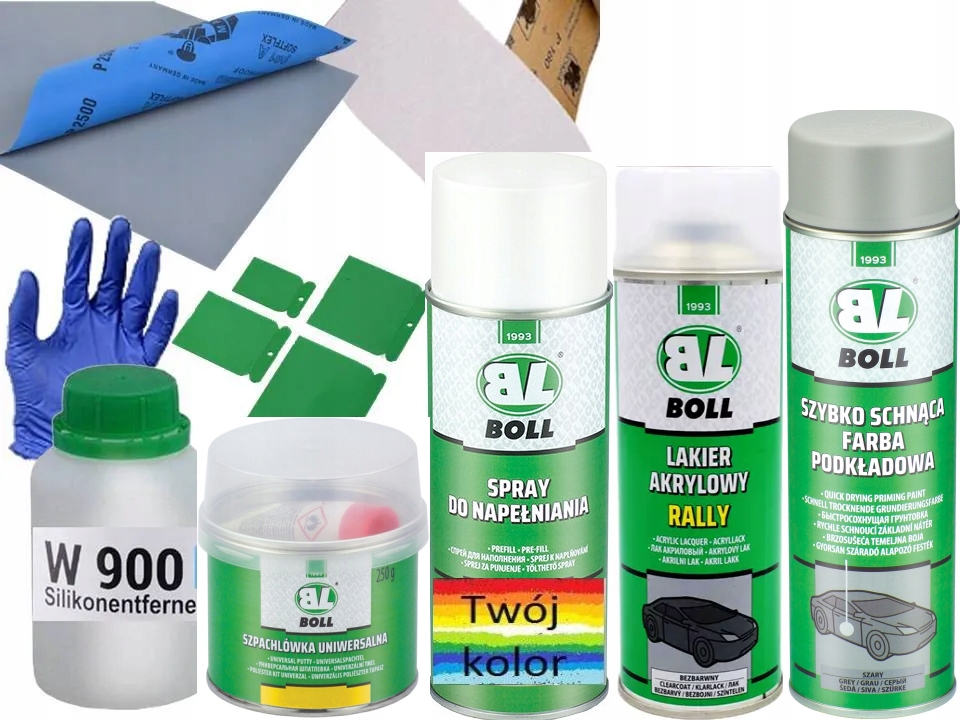 Boll Kompletny Zestaw Naprawczy Ze Szpachlą