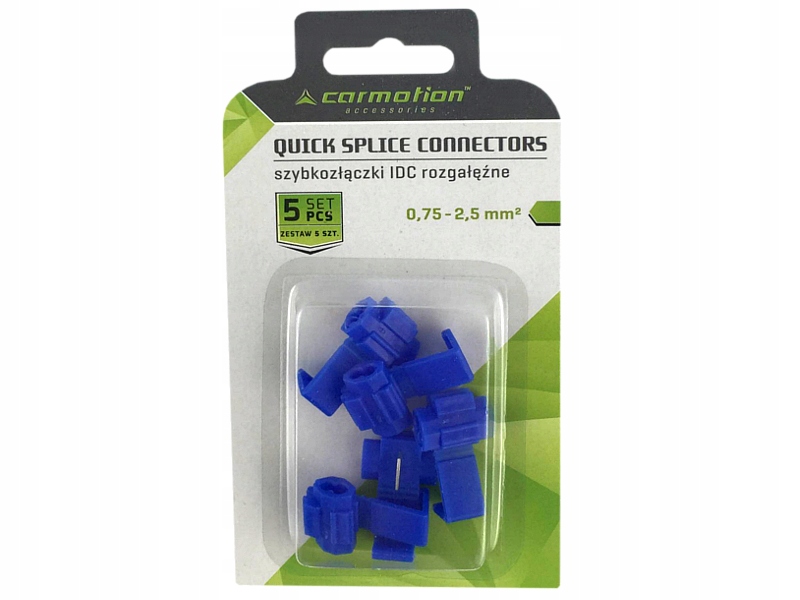 

Szybkozłączki Elektryczne, Niebieskie, 5 szt IDC