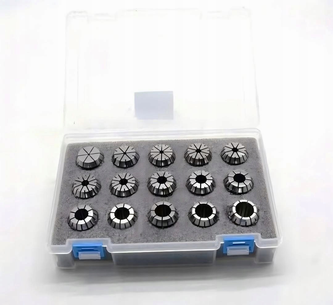 Tuleja Zaciskowa ER25 2-16mm Hss Precyzyjna Tulejka Cnc 15 Sztuk 0,015 mm