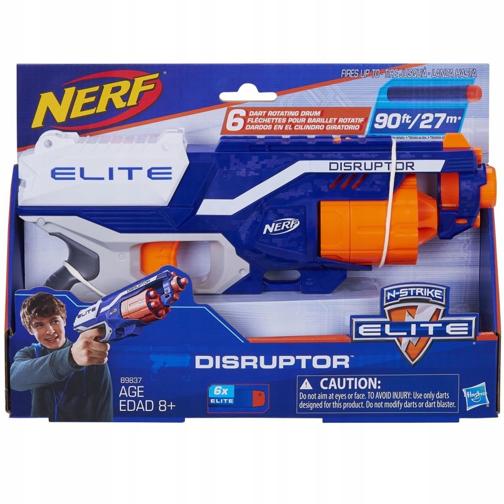 HASBRO WYRZUTNIA NERF N-STRIKE ELITE DISRUPTOR Wiek dziecka 7 lat +