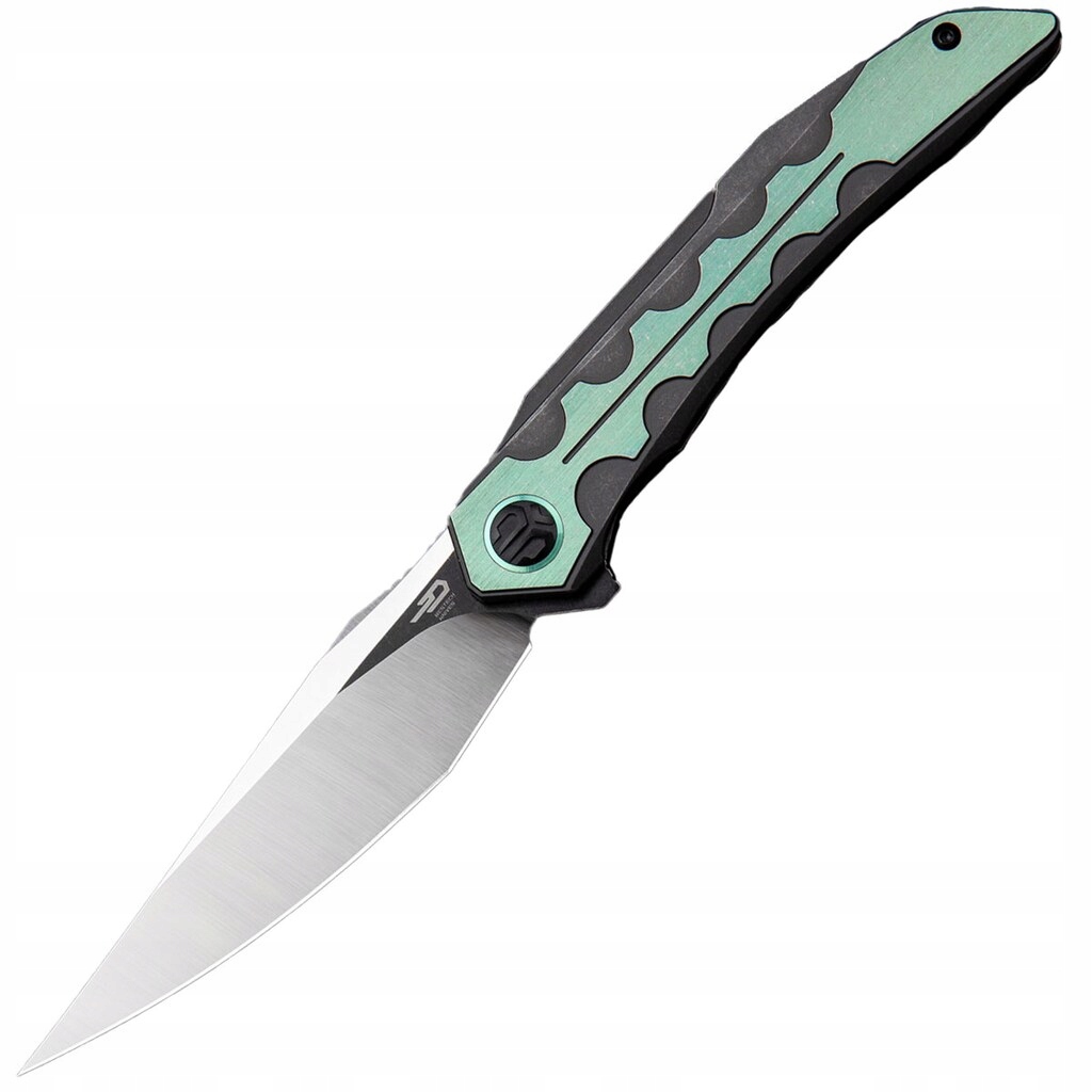 Zavírací Nůž Bestech Knives Samari s Edc klipem černo-zelený