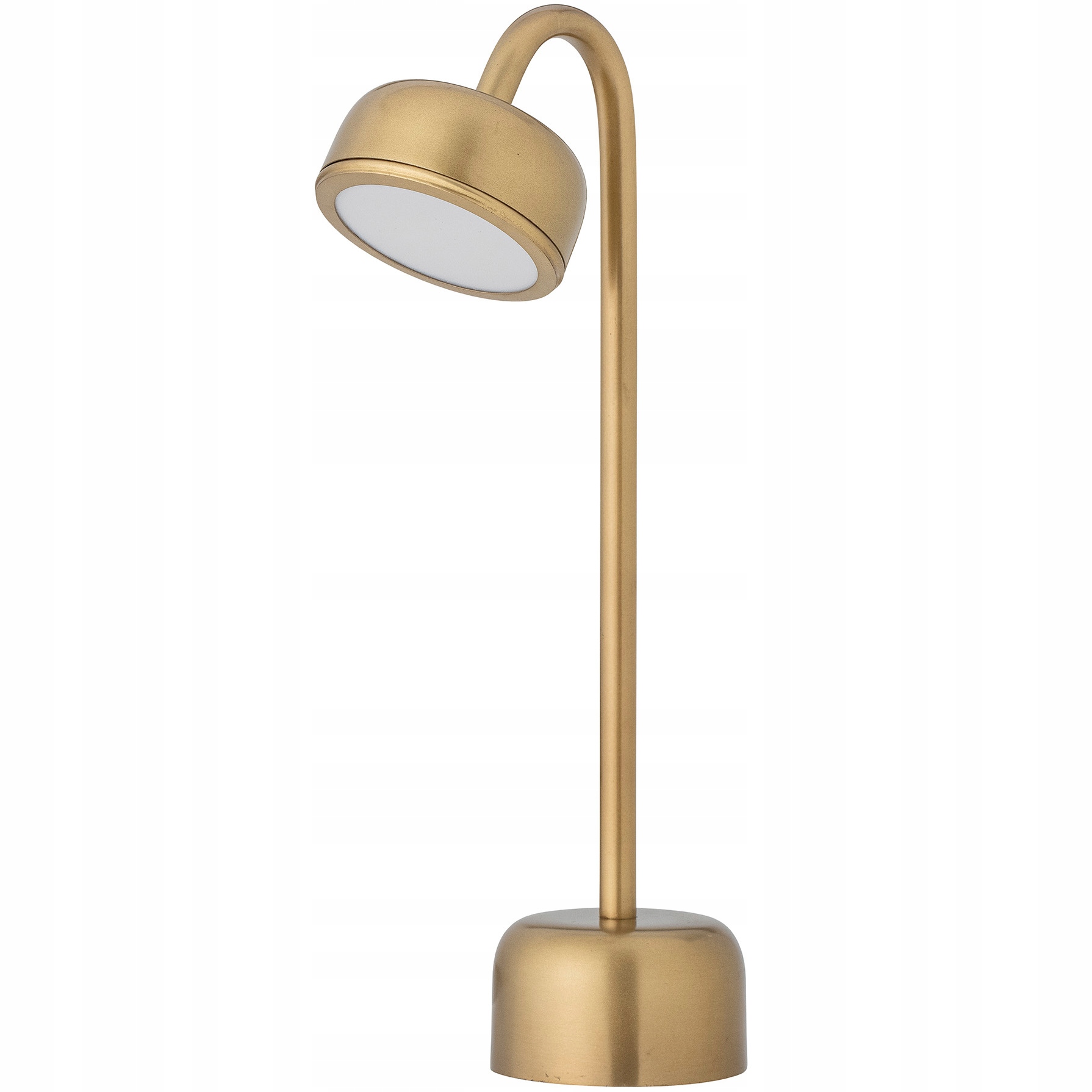 Stolová lampa Bloomingville Nico Led bezdrôtová Usb-c mosadz