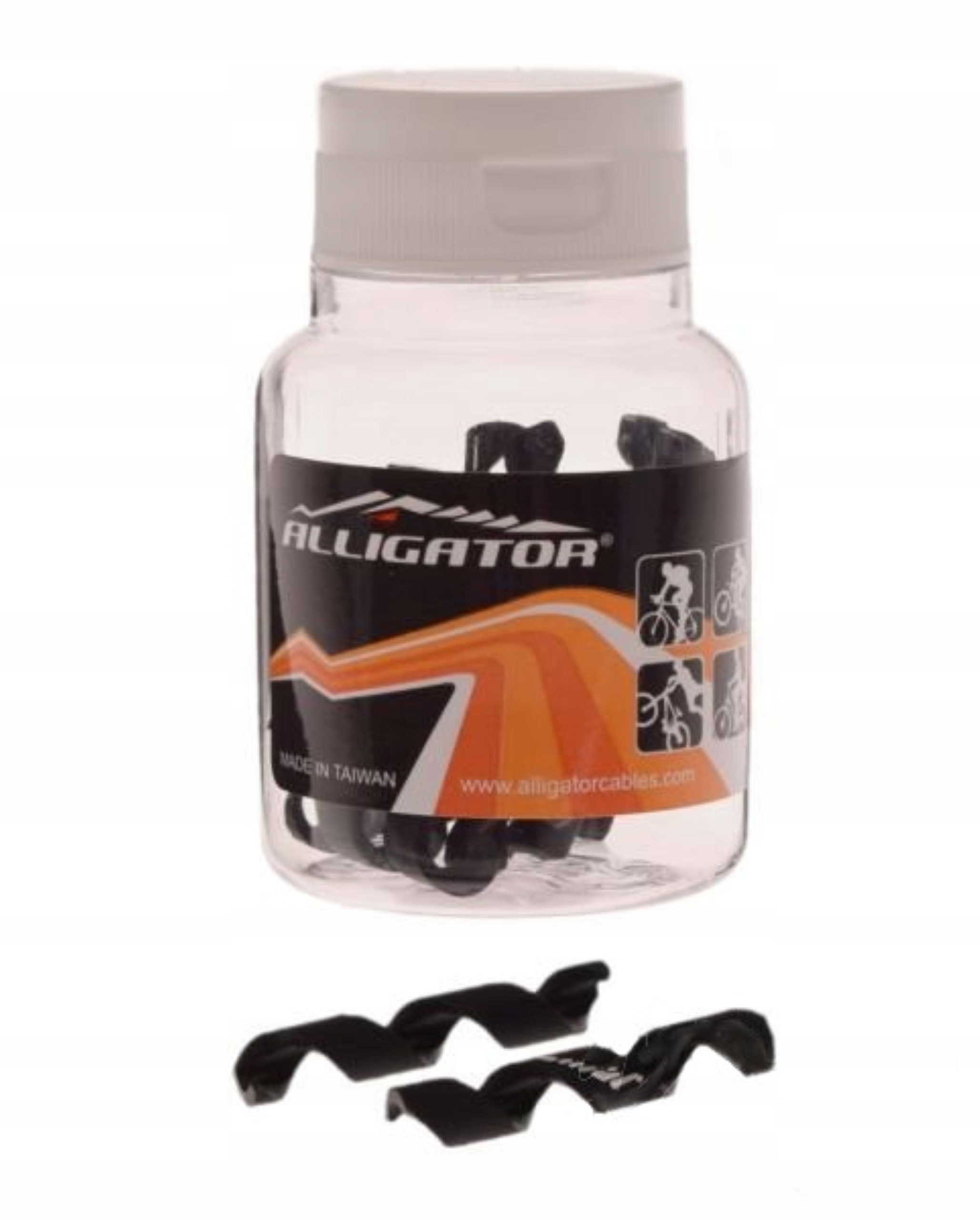 

Osłona pancerza spiralna Alligator Czarna