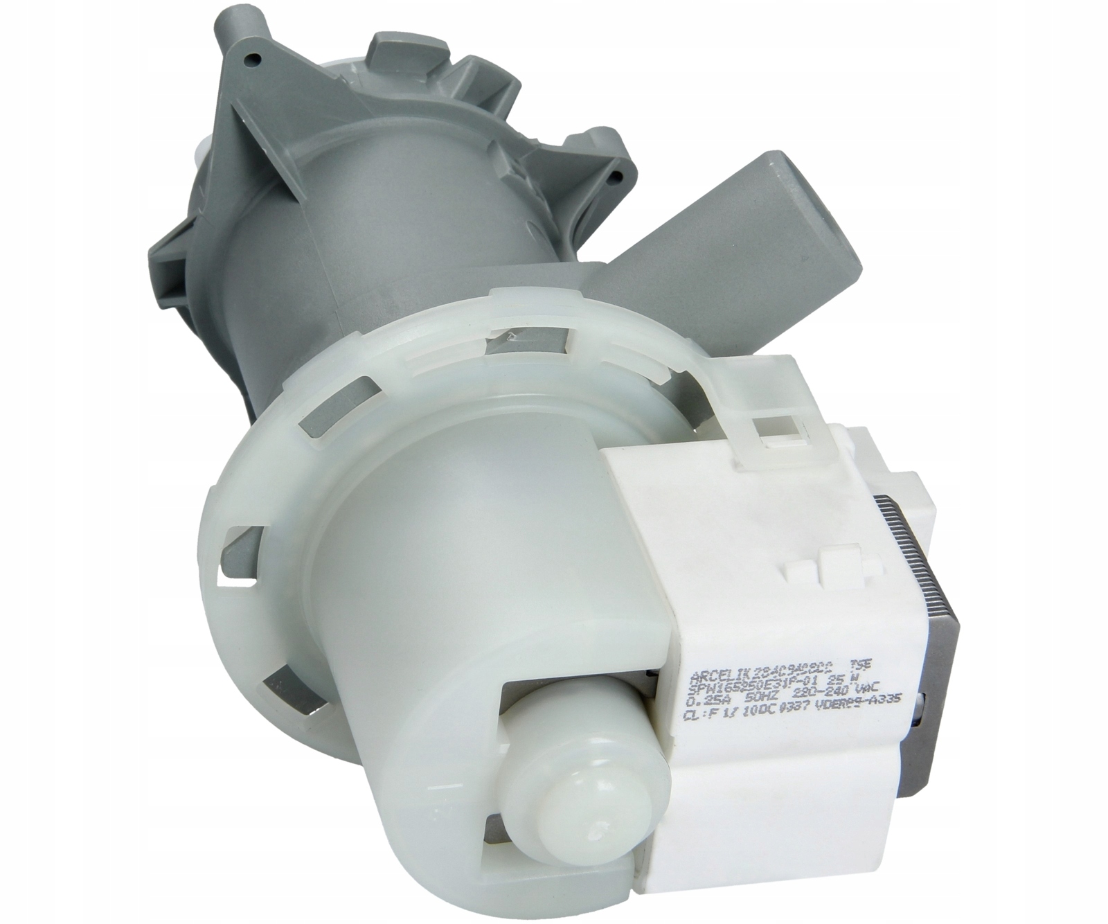 Pompa odpływowa 25W do pralki oryginalna Beko MWRE6512BWWE AWTE6511BWW3