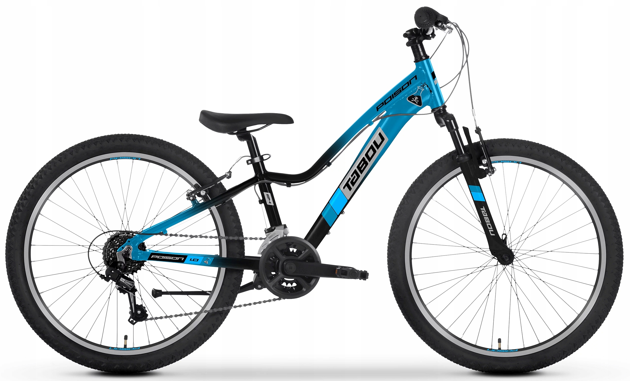 Rower Dziecięcy, Górski Tabou Poison 1.0 24"