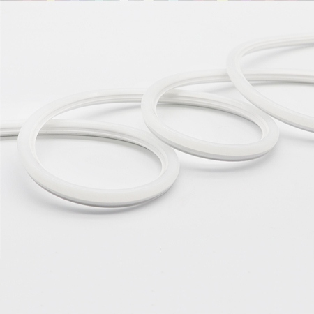 OSŁONKA SILIKONOWA NEON FREZ MLECZNY DO TAŚMY LED