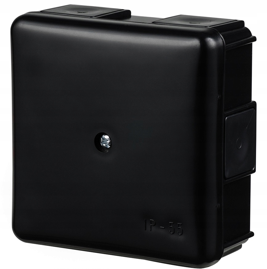 

Puszka natynkowa 5x2,5 6-otw. IP55 pusta Czarna