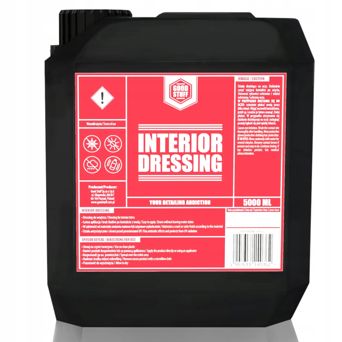GOOD STUFF Interior Dressing 5L Wnetrze Satynowe