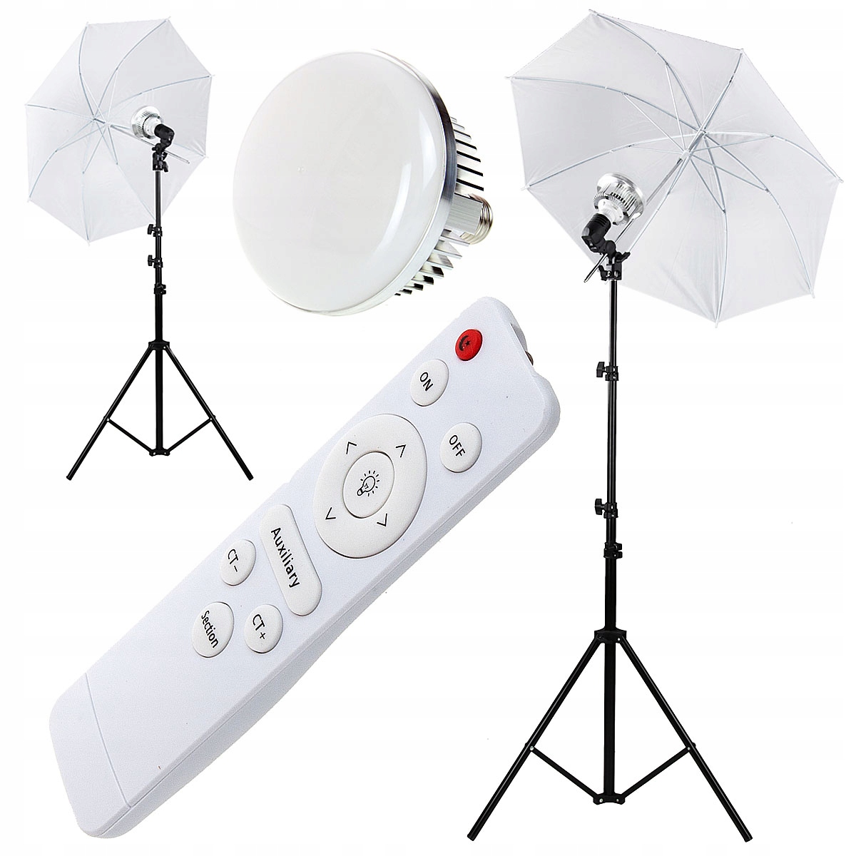 Lampa s Pilotem deštníku 84 cm 3600K-6200K 85W Led