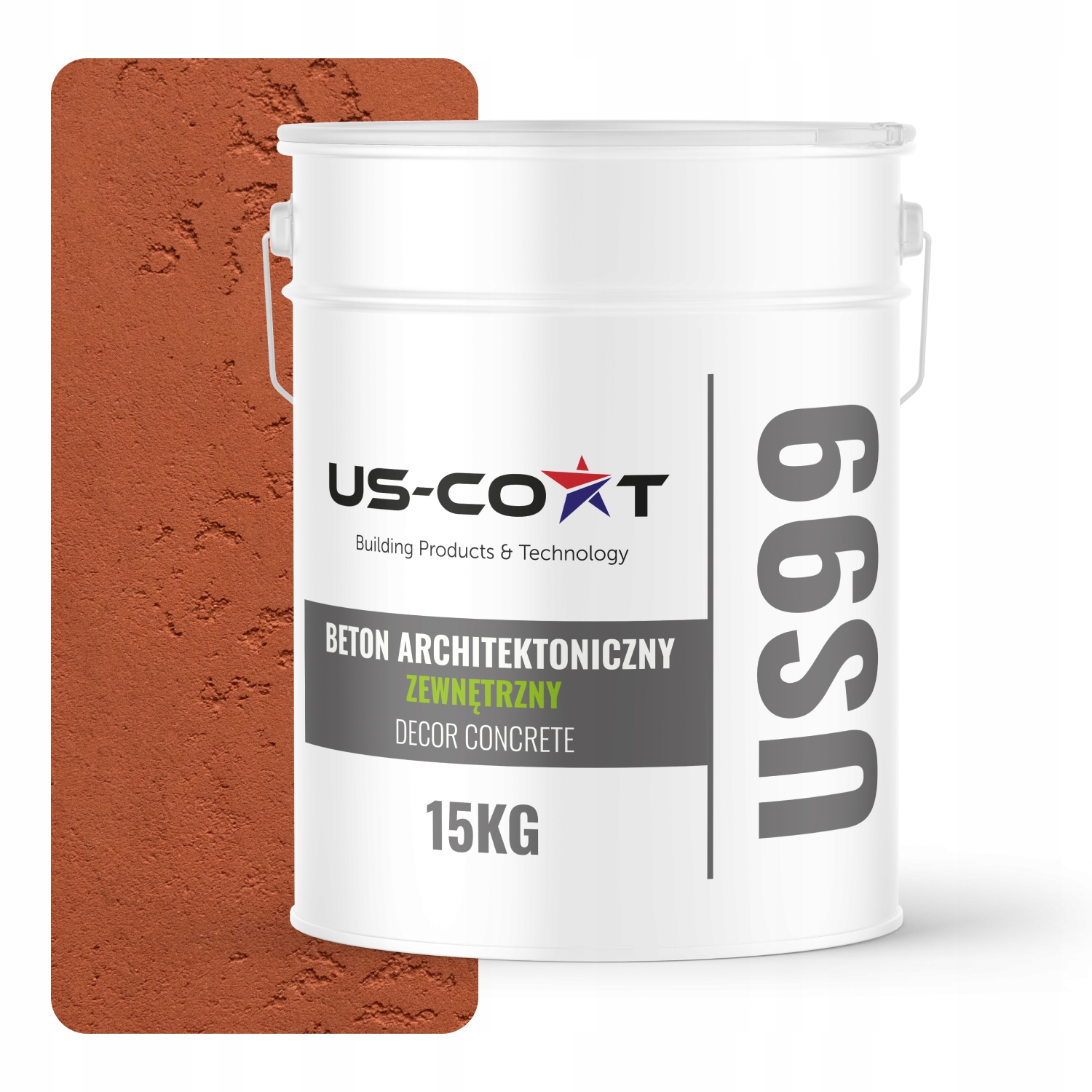 Architektonický Betón Vonkajší Hrdzavý F336 10 m2 15 kg Omietka Na Stenu