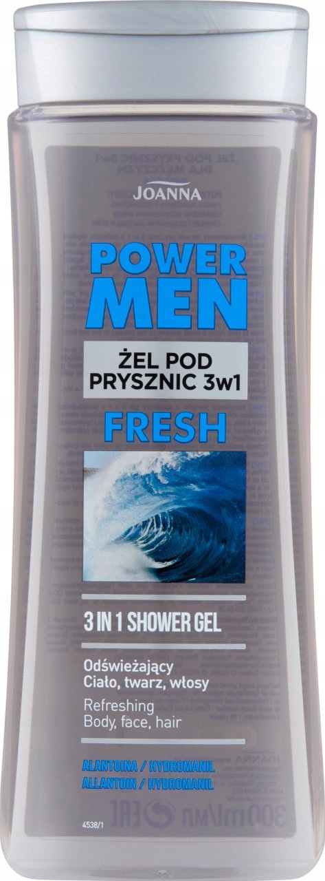 

Joanna Power Men Żel Pod Prysznic Męski 3w1 300ML