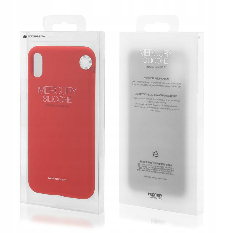 

Etui Mercury Silicone Samsung S20 czerwony