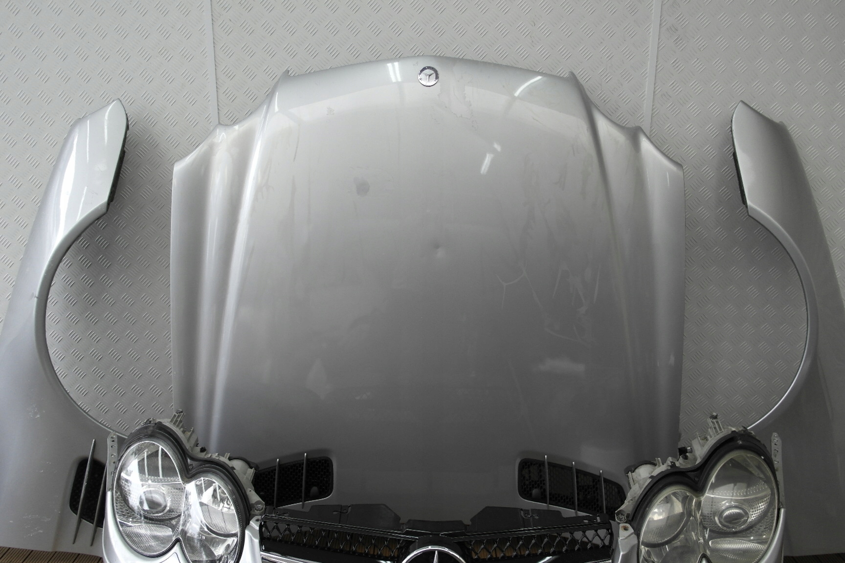 MERCEDES SL R230 PRZÓD KPL MASKA ZDERZAK BŁOTNIKI PAS PRZEDNI LAMPY EU 744 Typ samochodu Samochody osobowe