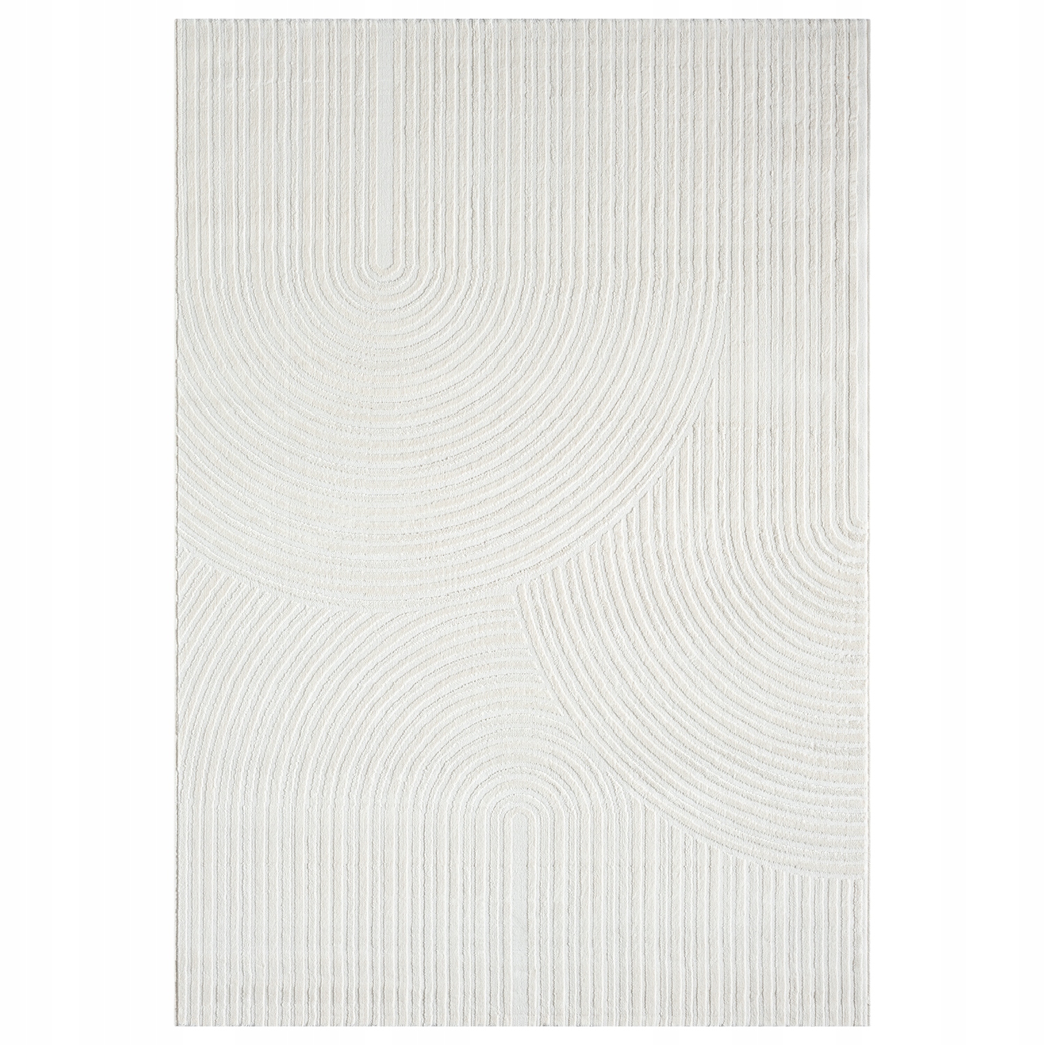 Elegantní Koberec 80X150 Do Obývacího Pokoje Hustý Krémový Stylový Costa 459 Cream