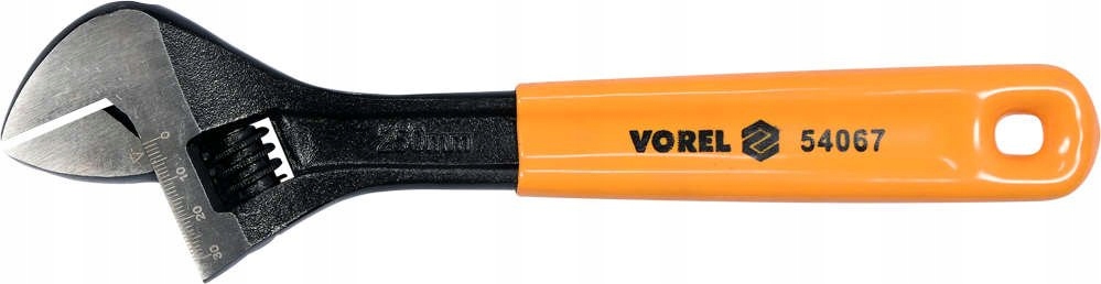 

Vorel Klucz Nastawny 250MM Gumowana Rękojeść