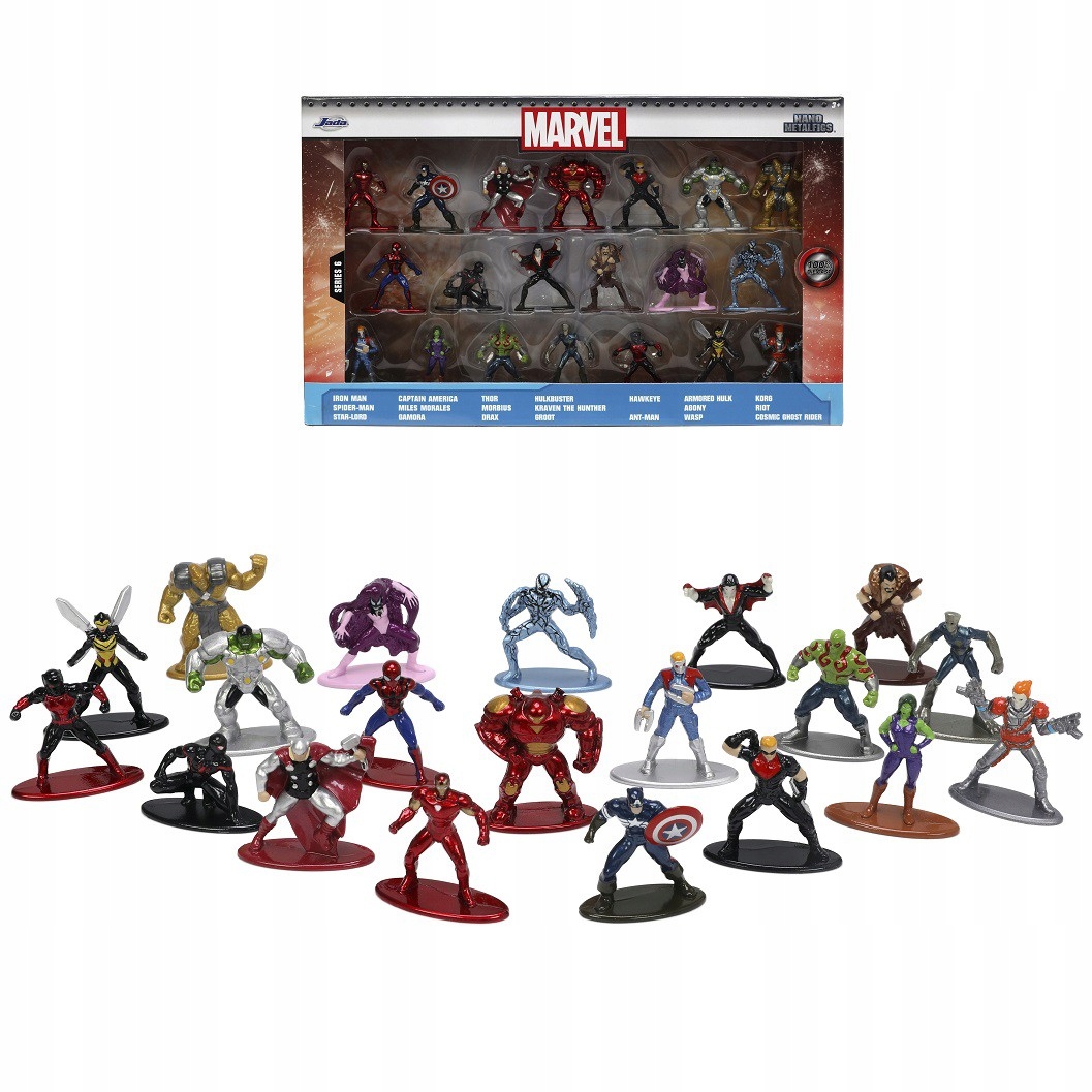 

Jada Marvel Metalowe Figurki 20SZT Zestaw Hero