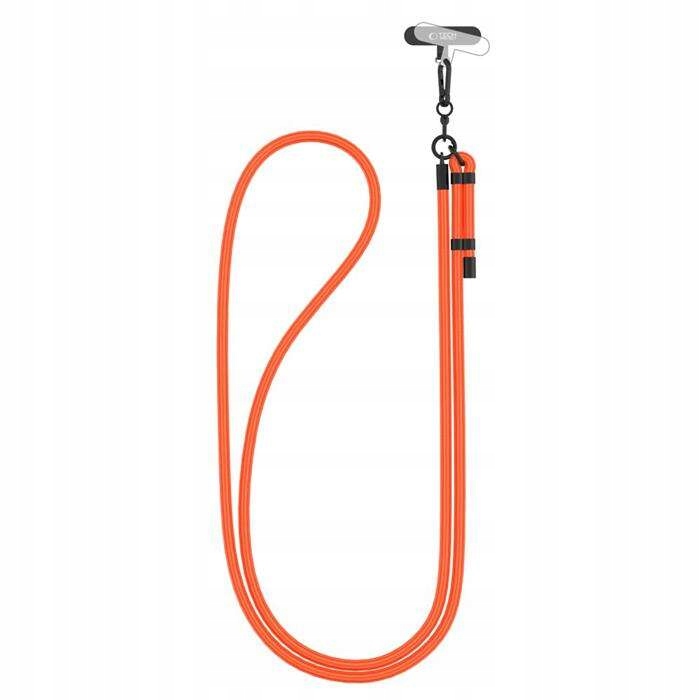 Tech-protect C1S Rope Crossbody Smycz Neon Orange/black