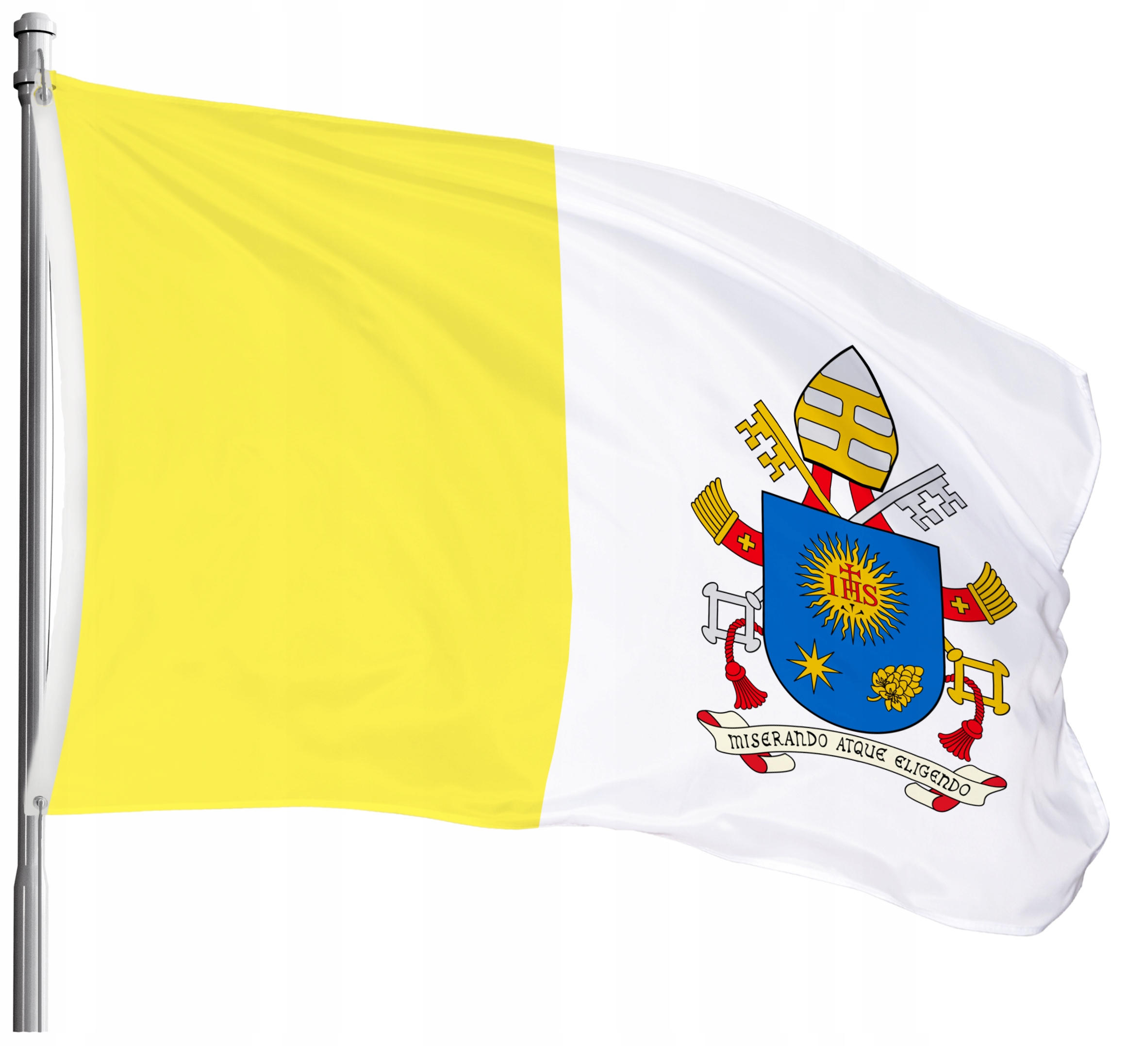 

Flaga Masztowa Papieska Watykan Premium 150x92