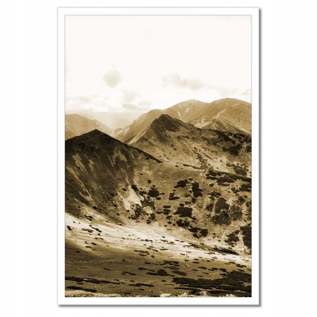 Plakáty v rámu 40x60 Tatry Polské hory Pohled