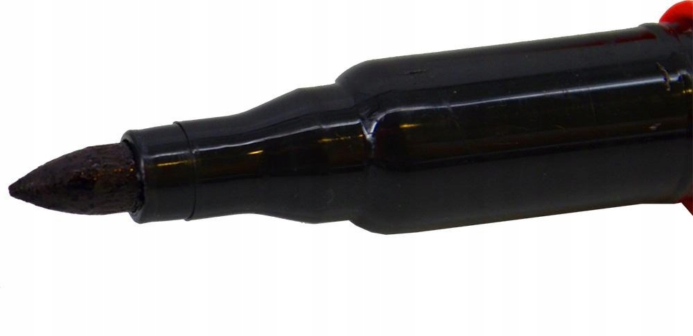 Marker permanentny czarny AW Tools 5 szt. Kolor czarny