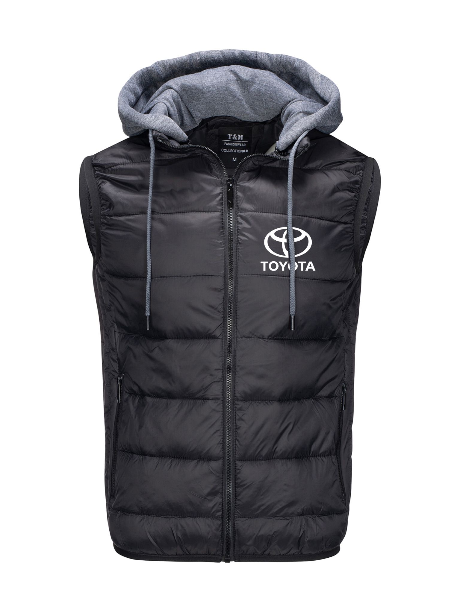 Bunda Bez Rukávů S Prošívaným Zateplením Toyota Černá L