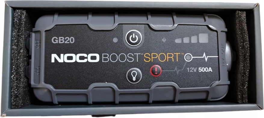 

Noco GB20 Rozruch Jump Starter Booster 12V 500A