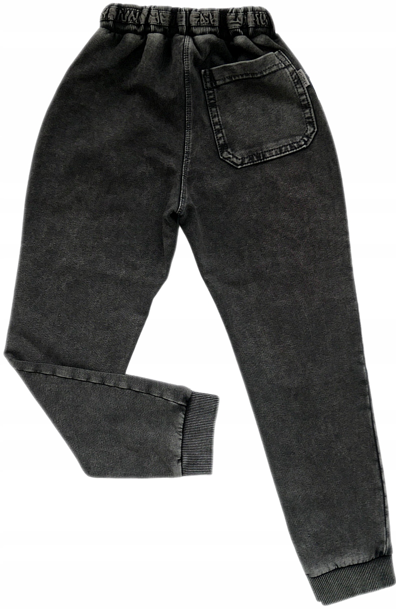 Chłopięce Spodnie Dekatyzowane modne wygodne GAMET Czarne 158 Marka GAMET