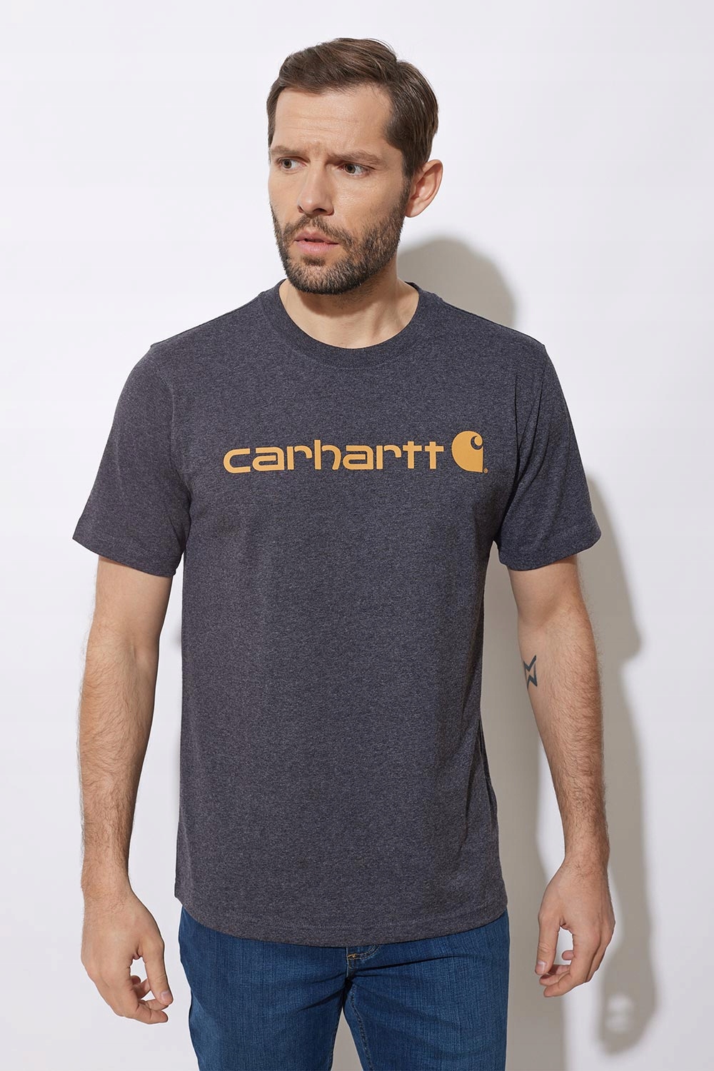 Tričko Carhartt Dearborn Relaxed Logo